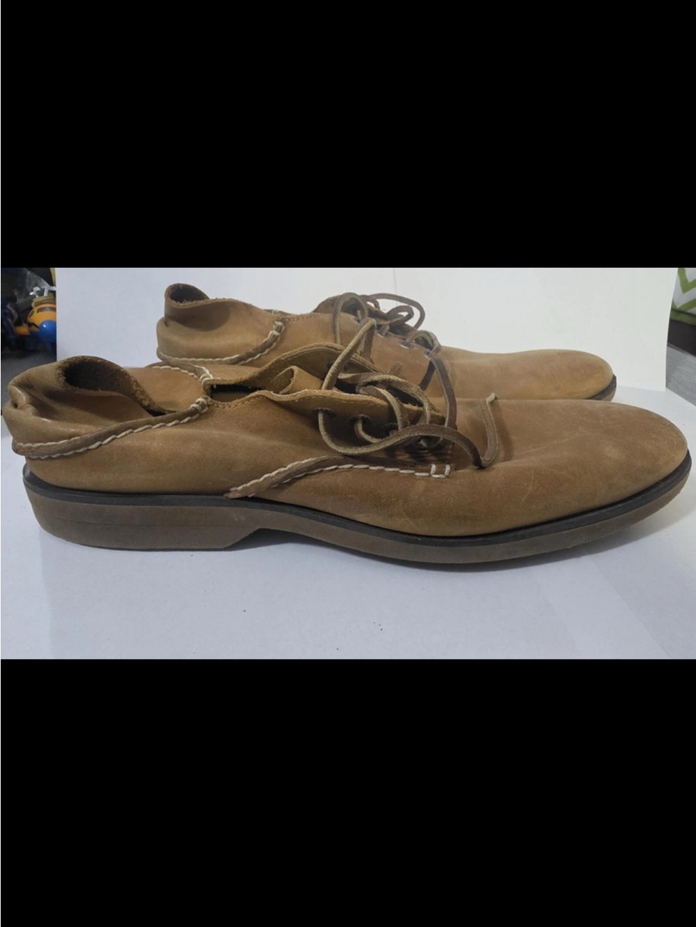 Men's Sperry Casual Brown Suede Lace-Up Shoes, Size 11